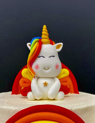 Figuras 3D personalizadas cumpleaños Unicornio O Pequeno Lambón